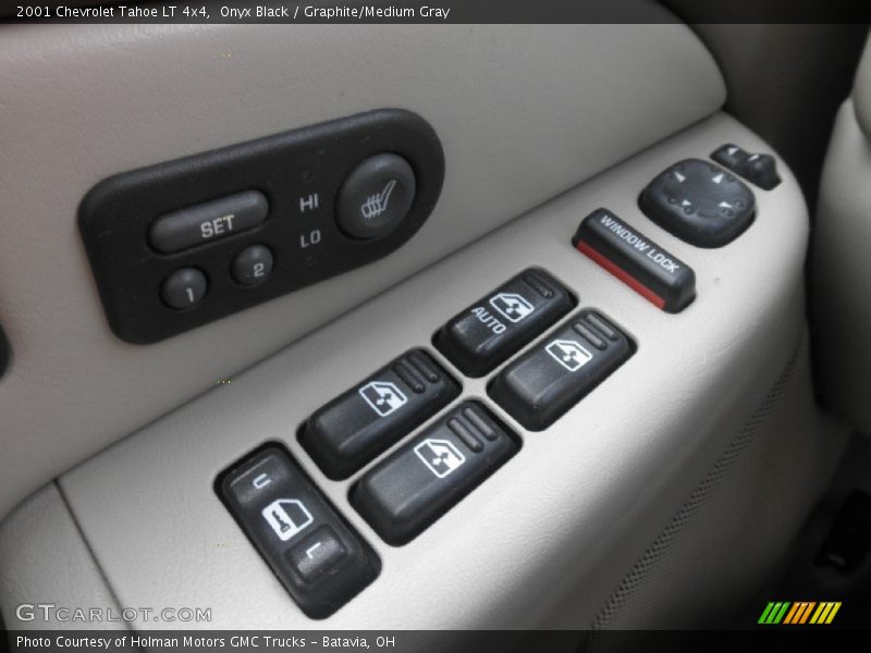 Onyx Black / Graphite/Medium Gray 2001 Chevrolet Tahoe LT 4x4