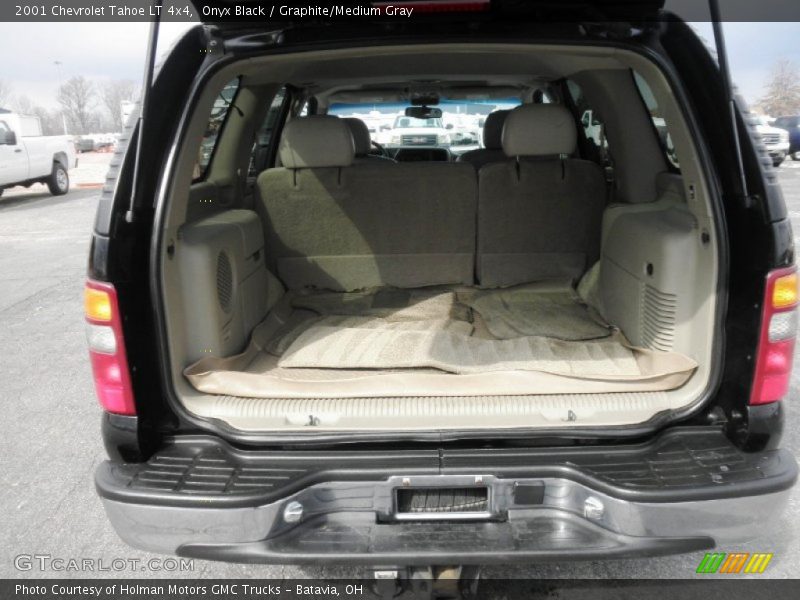 Onyx Black / Graphite/Medium Gray 2001 Chevrolet Tahoe LT 4x4