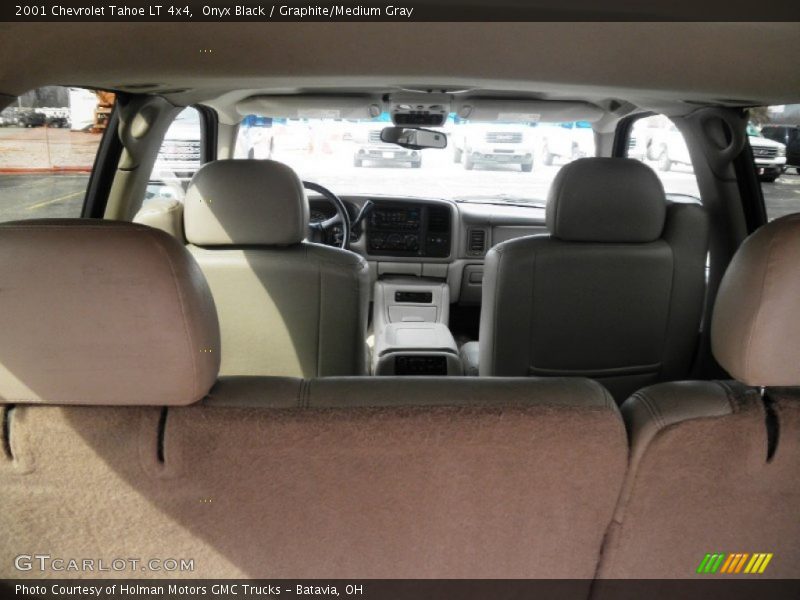 Onyx Black / Graphite/Medium Gray 2001 Chevrolet Tahoe LT 4x4