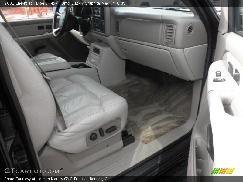 Onyx Black / Graphite/Medium Gray 2001 Chevrolet Tahoe LT 4x4