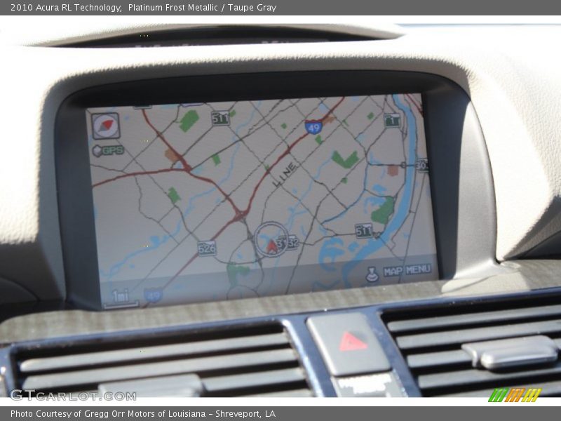 Navigation of 2010 RL Technology
