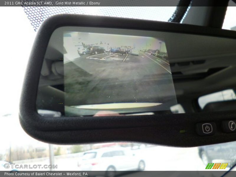 Gold Mist Metallic / Ebony 2011 GMC Acadia SLT AWD