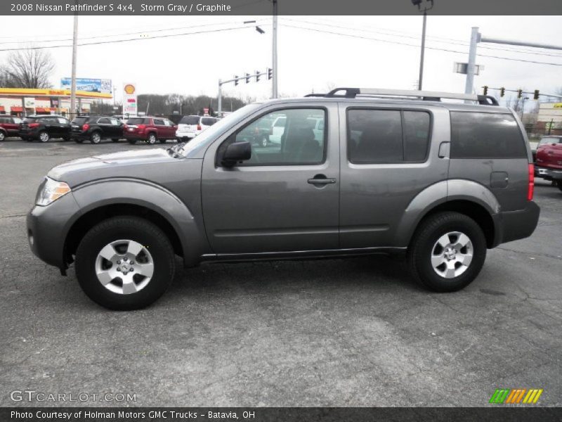 Storm Gray / Graphite 2008 Nissan Pathfinder S 4x4