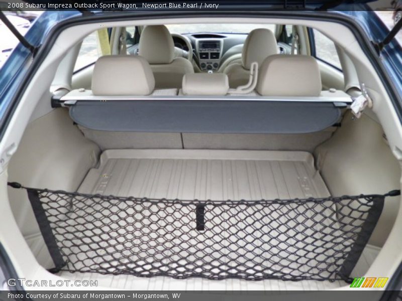 Newport Blue Pearl / Ivory 2008 Subaru Impreza Outback Sport Wagon