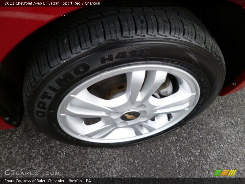 Sport Red / Charcoal 2011 Chevrolet Aveo LT Sedan