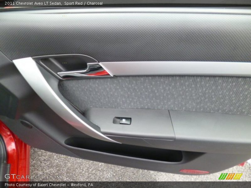 Sport Red / Charcoal 2011 Chevrolet Aveo LT Sedan