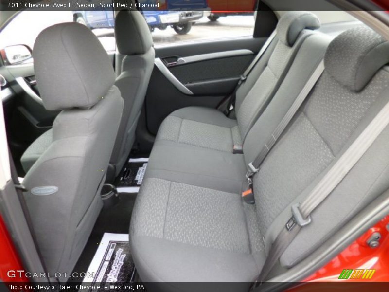 Sport Red / Charcoal 2011 Chevrolet Aveo LT Sedan