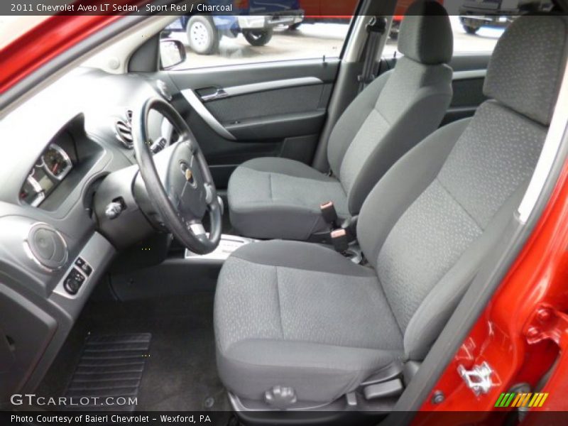 Sport Red / Charcoal 2011 Chevrolet Aveo LT Sedan