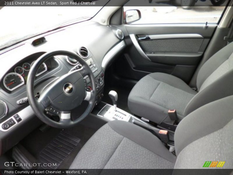Sport Red / Charcoal 2011 Chevrolet Aveo LT Sedan