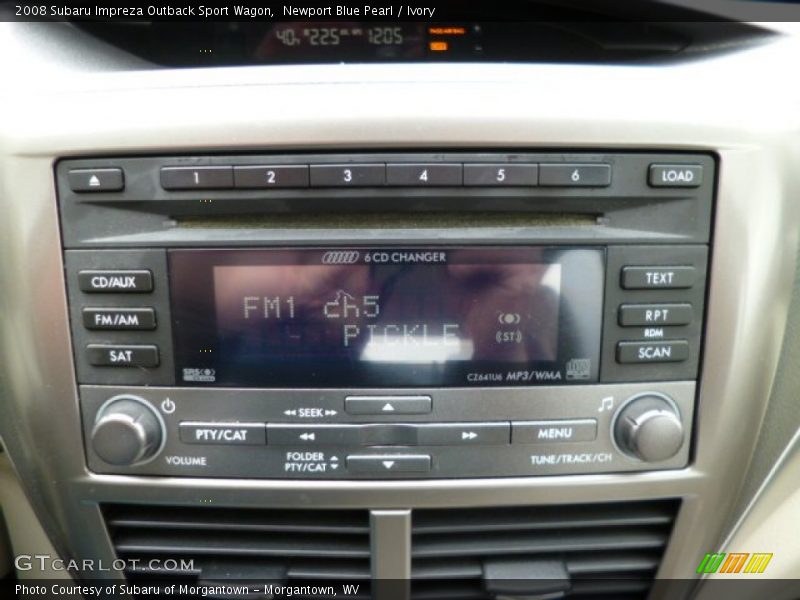 Newport Blue Pearl / Ivory 2008 Subaru Impreza Outback Sport Wagon