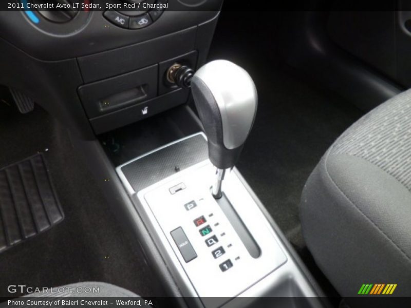Sport Red / Charcoal 2011 Chevrolet Aveo LT Sedan