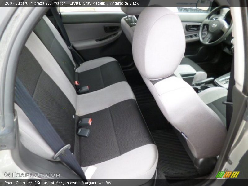 Crystal Gray Metallic / Anthracite Black 2007 Subaru Impreza 2.5i Wagon