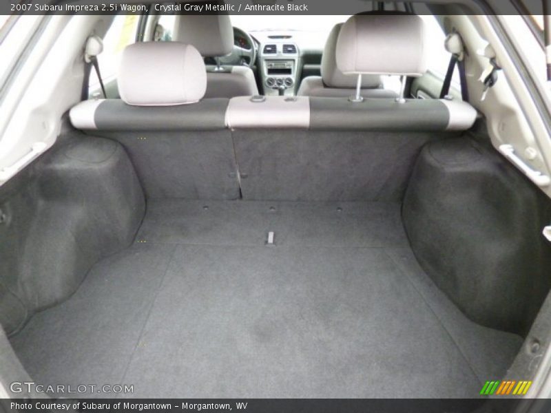 Crystal Gray Metallic / Anthracite Black 2007 Subaru Impreza 2.5i Wagon