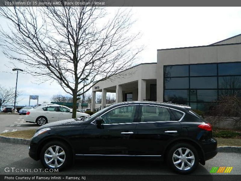 Black Obsidian / Wheat 2010 Infiniti EX 35 Journey AWD