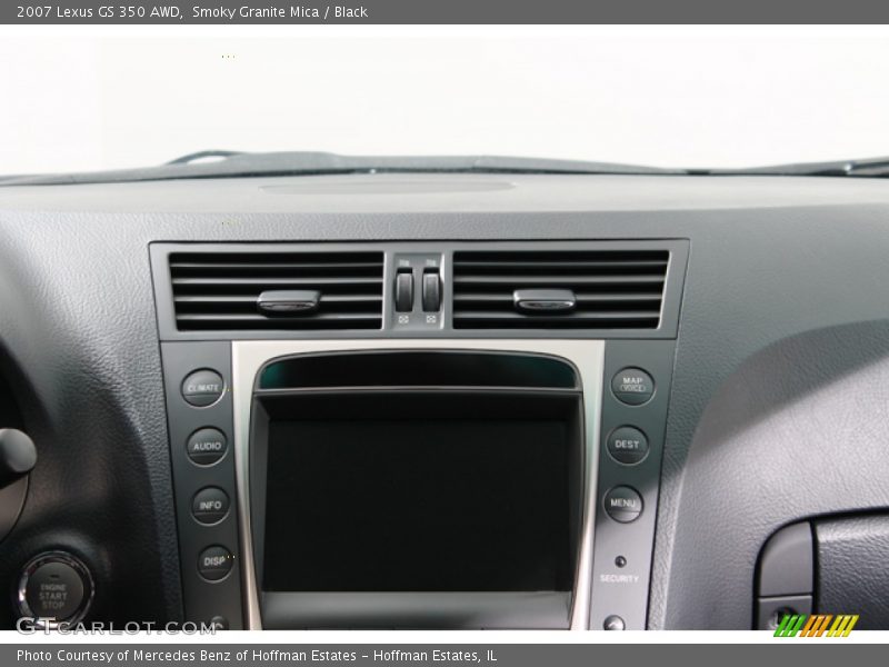 Smoky Granite Mica / Black 2007 Lexus GS 350 AWD