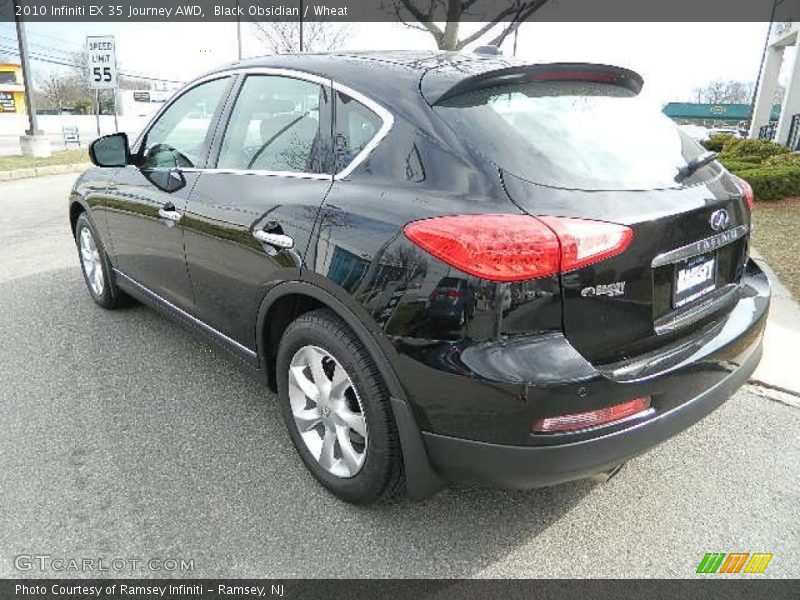 Black Obsidian / Wheat 2010 Infiniti EX 35 Journey AWD