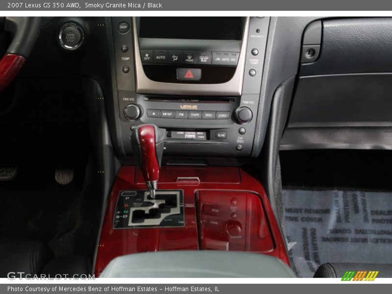 Smoky Granite Mica / Black 2007 Lexus GS 350 AWD
