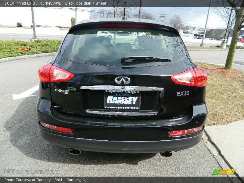 Black Obsidian / Wheat 2010 Infiniti EX 35 Journey AWD