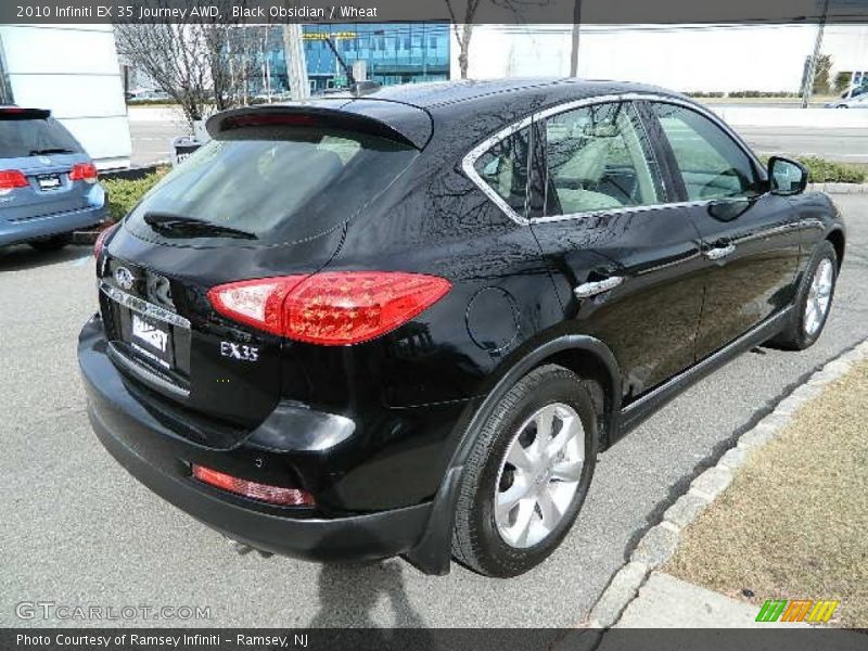 Black Obsidian / Wheat 2010 Infiniti EX 35 Journey AWD