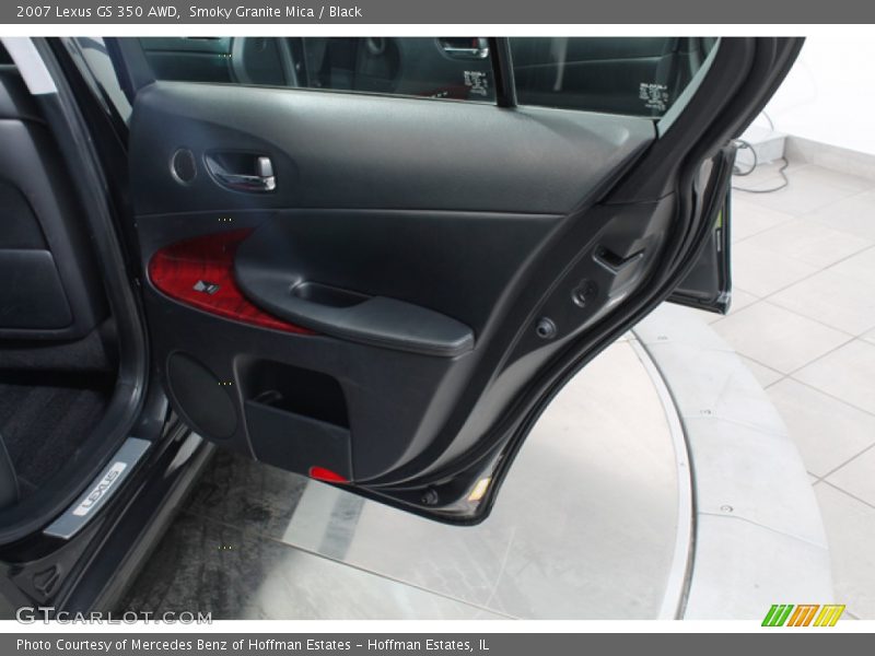 Smoky Granite Mica / Black 2007 Lexus GS 350 AWD