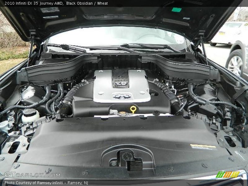 Black Obsidian / Wheat 2010 Infiniti EX 35 Journey AWD