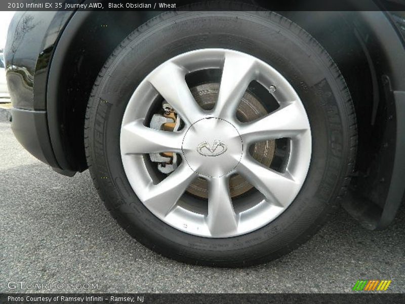 Black Obsidian / Wheat 2010 Infiniti EX 35 Journey AWD