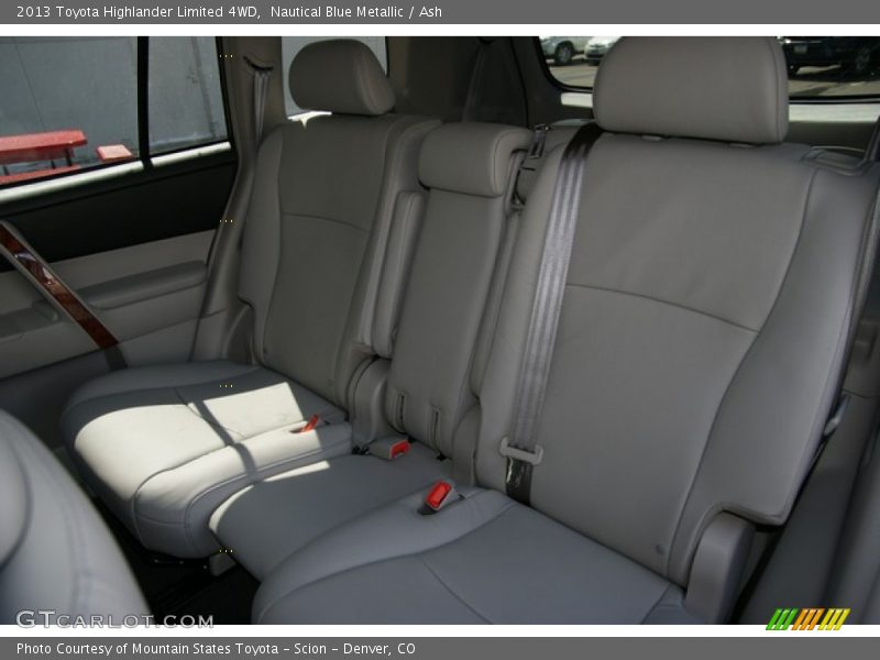 Nautical Blue Metallic / Ash 2013 Toyota Highlander Limited 4WD