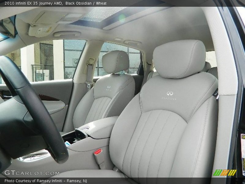 Black Obsidian / Wheat 2010 Infiniti EX 35 Journey AWD