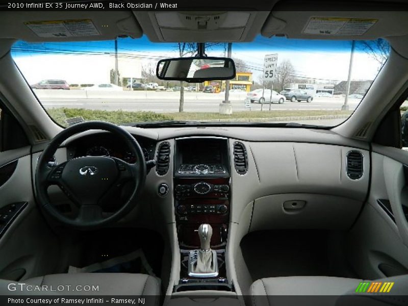 Black Obsidian / Wheat 2010 Infiniti EX 35 Journey AWD