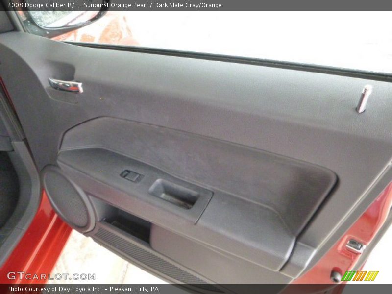 Sunburst Orange Pearl / Dark Slate Gray/Orange 2008 Dodge Caliber R/T