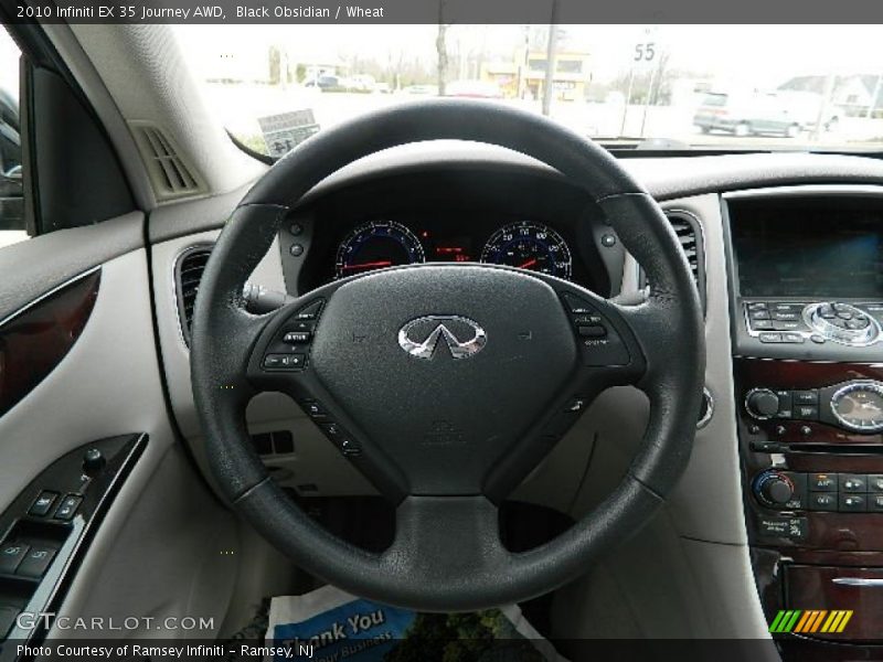 Black Obsidian / Wheat 2010 Infiniti EX 35 Journey AWD