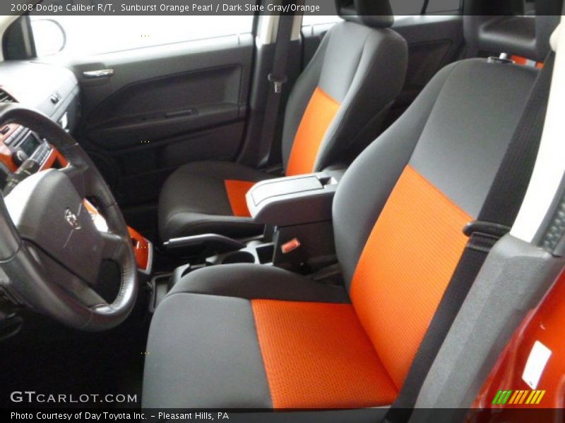 Front Seat of 2008 Caliber R/T