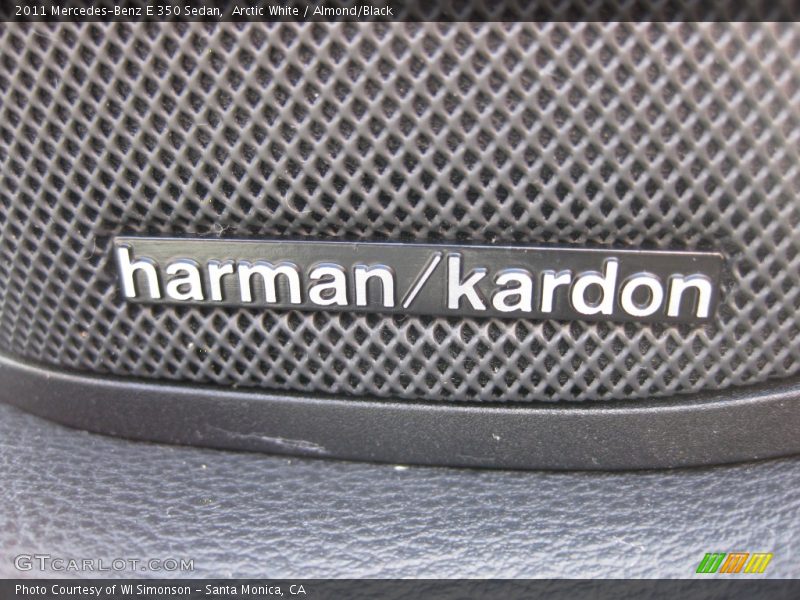 Arctic White / Almond/Black 2011 Mercedes-Benz E 350 Sedan