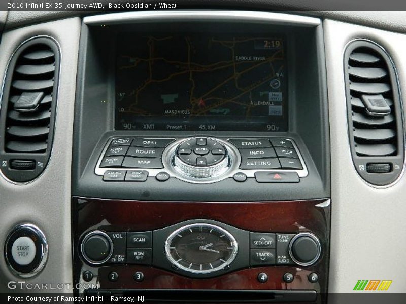 Black Obsidian / Wheat 2010 Infiniti EX 35 Journey AWD
