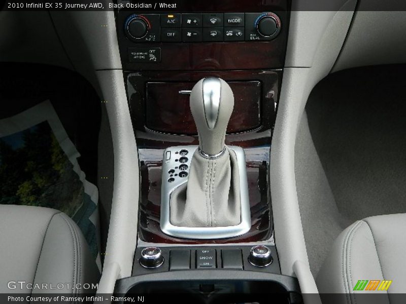 Black Obsidian / Wheat 2010 Infiniti EX 35 Journey AWD