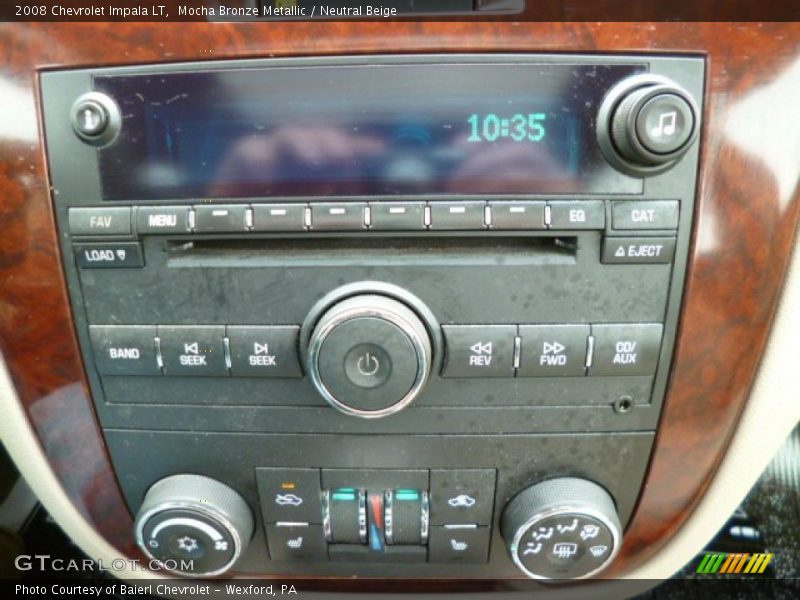 Mocha Bronze Metallic / Neutral Beige 2008 Chevrolet Impala LT