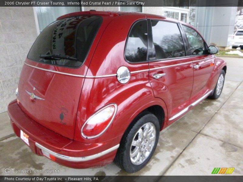 Inferno Red Crystal Pearl / Pastel Slate Gray 2006 Chrysler PT Cruiser Touring