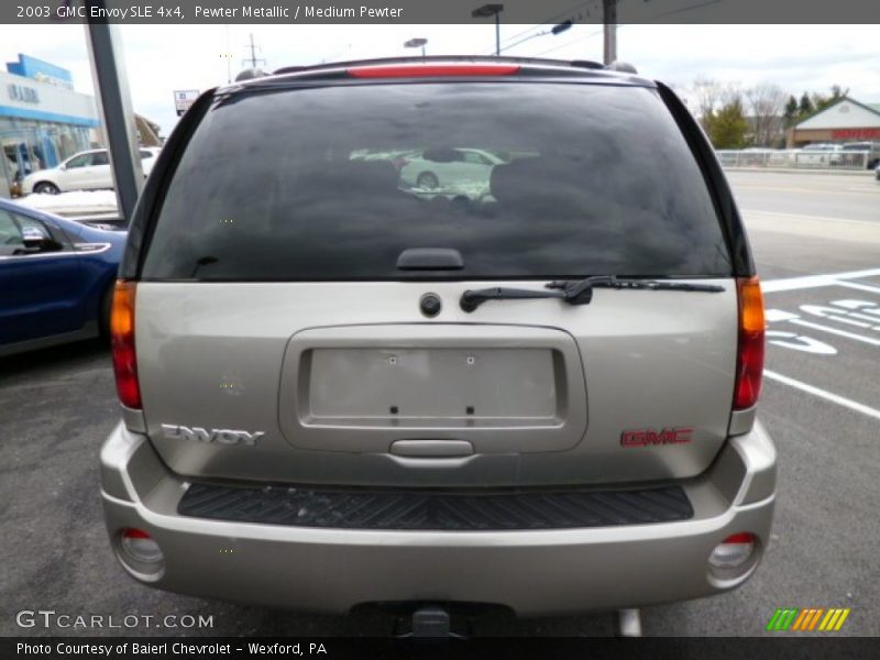 Pewter Metallic / Medium Pewter 2003 GMC Envoy SLE 4x4