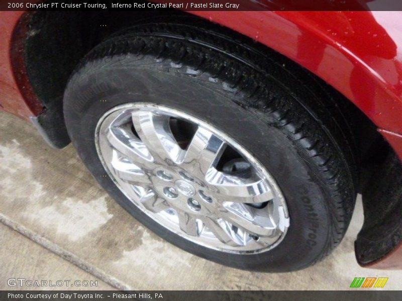 Inferno Red Crystal Pearl / Pastel Slate Gray 2006 Chrysler PT Cruiser Touring