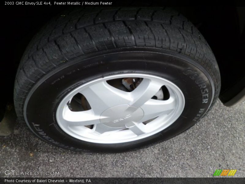 Pewter Metallic / Medium Pewter 2003 GMC Envoy SLE 4x4