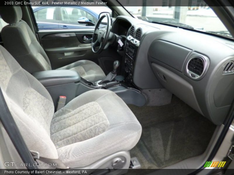 Pewter Metallic / Medium Pewter 2003 GMC Envoy SLE 4x4