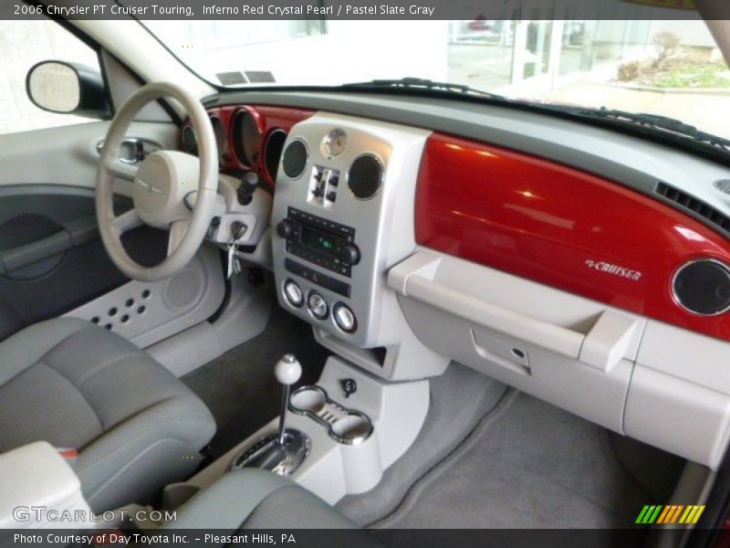 Inferno Red Crystal Pearl / Pastel Slate Gray 2006 Chrysler PT Cruiser Touring