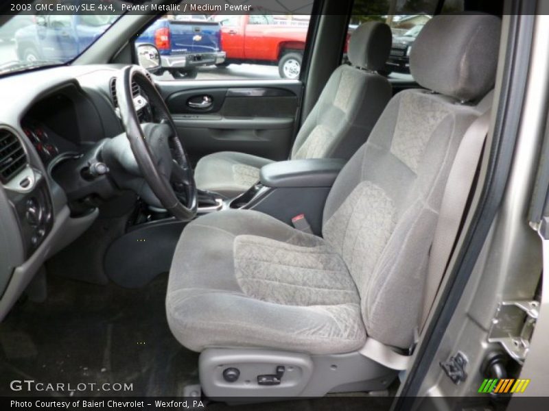 Pewter Metallic / Medium Pewter 2003 GMC Envoy SLE 4x4