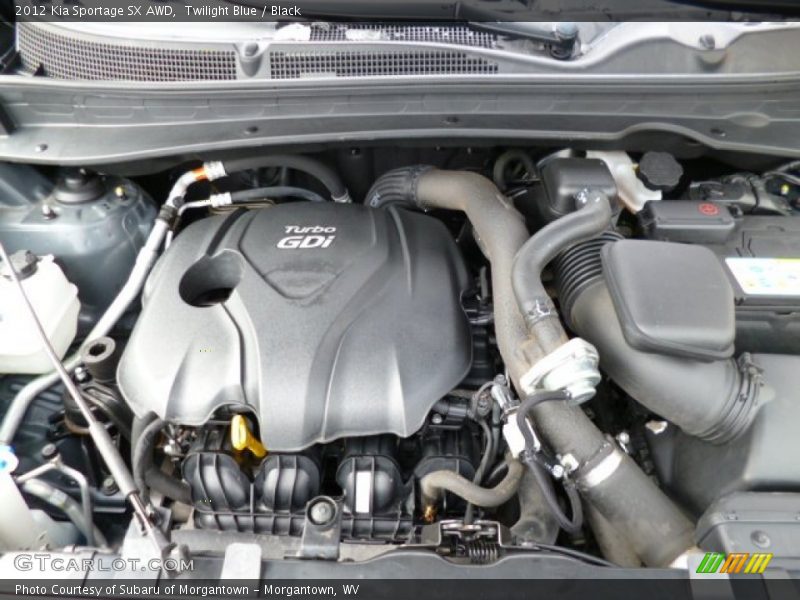  2012 Sportage SX AWD Engine - 2.0 Liter Turbocharged GDI DOHC 16-Valve CVVT 4 Cylinder