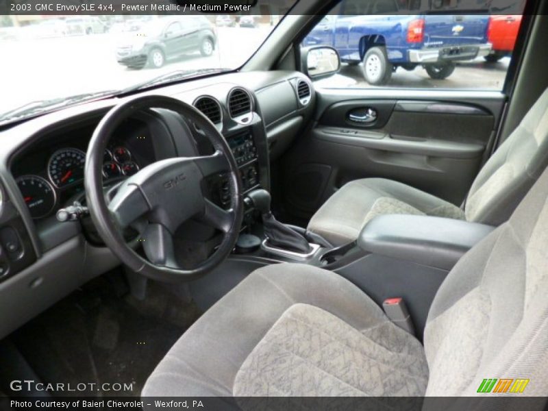 Pewter Metallic / Medium Pewter 2003 GMC Envoy SLE 4x4