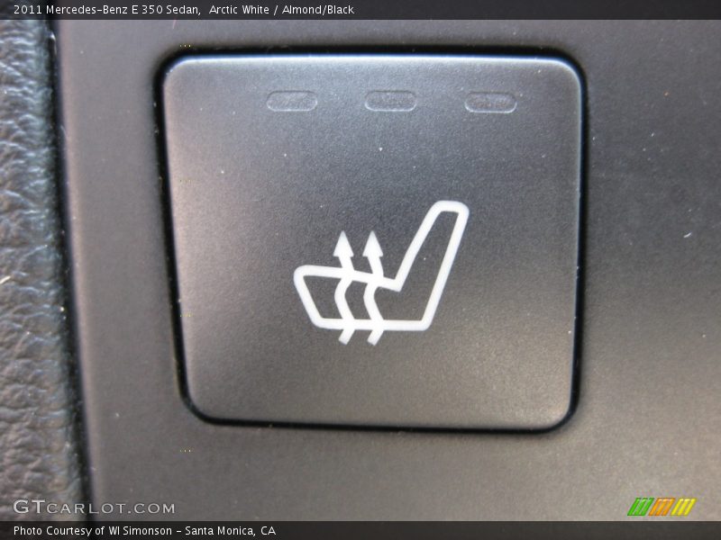 Arctic White / Almond/Black 2011 Mercedes-Benz E 350 Sedan