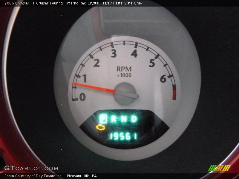 Inferno Red Crystal Pearl / Pastel Slate Gray 2006 Chrysler PT Cruiser Touring