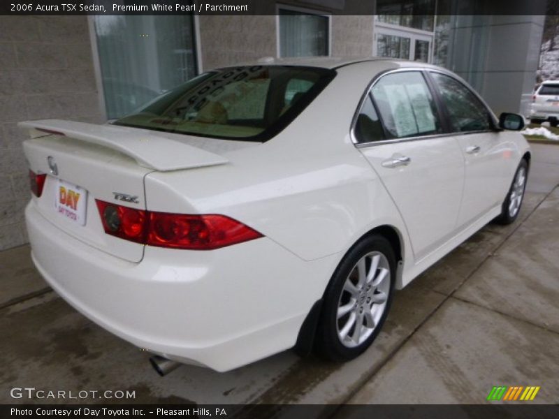 Premium White Pearl / Parchment 2006 Acura TSX Sedan