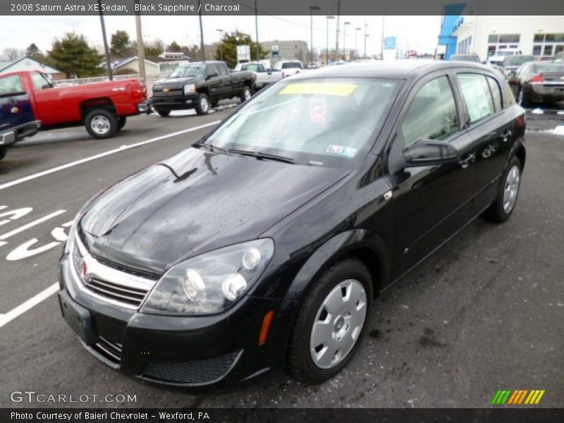 Black Sapphire / Charcoal 2008 Saturn Astra XE Sedan