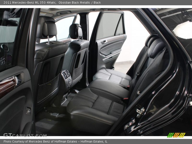 Obsidian Black Metallic / Black 2011 Mercedes-Benz ML 350 4Matic